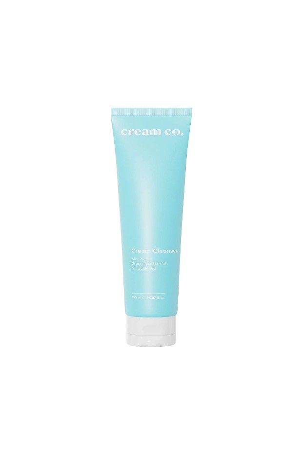 شوینده کرمی صورت cream CO با عصاره آلوئه‌ورا و چای سبز