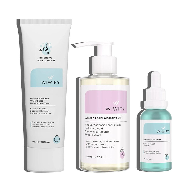 مرطوبکننده، ژل شستشو و تونر گلیکولیک